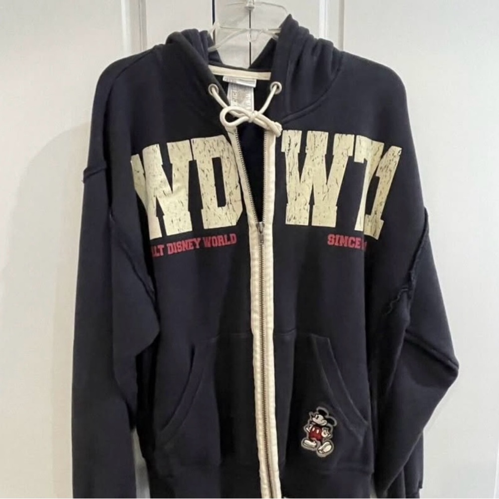 Vintage Disney Kids Large Navy Blue Hoodie